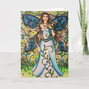 Cancer MoonChild Fairy Goddess Kaart