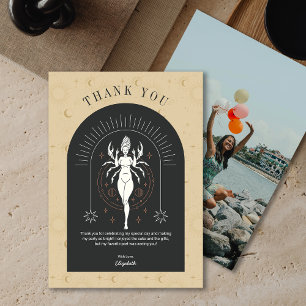 Cancer mystique Carte de remerciements d'arche zod