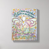 Cáncer No Puede Hacer Angel Canvas Art Painting (Voorkant)