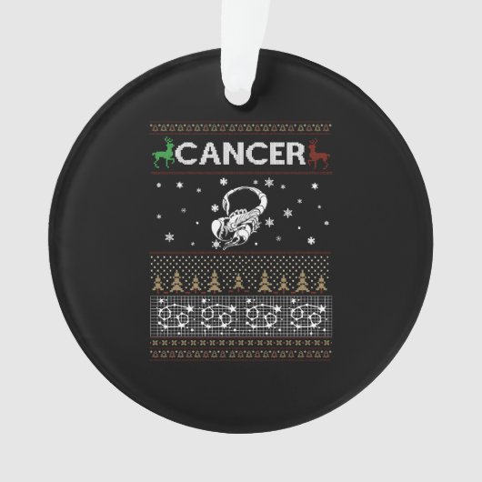 Cancer Noël Douleur moche (devant)