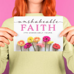 Cancer Patient Moeite - Unshakable Faith Kaart