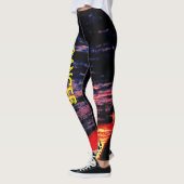 Cancer Running/Workout/Hangout Leggings (Gauche)