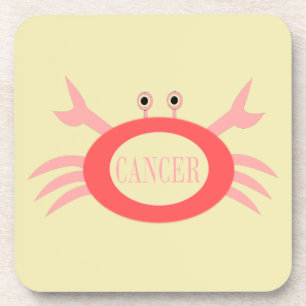 Cancer Star Sign Crab-Onderzetters Onderzetter
