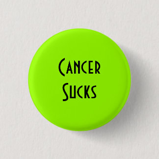 Cancer Sucks: Lymfoom kanker Ronde Button 3,2 Cm