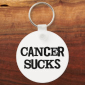 Cancer Sucks Sleutelhanger (Voorkant)