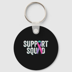 Cancer Support Squad1 Sleutelhanger