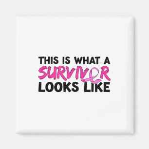 Cancer Survivor Awareness Apparel Magneet