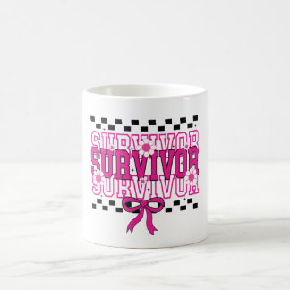 Cancer Survivor Breast Cancer Pink Koffiemok
