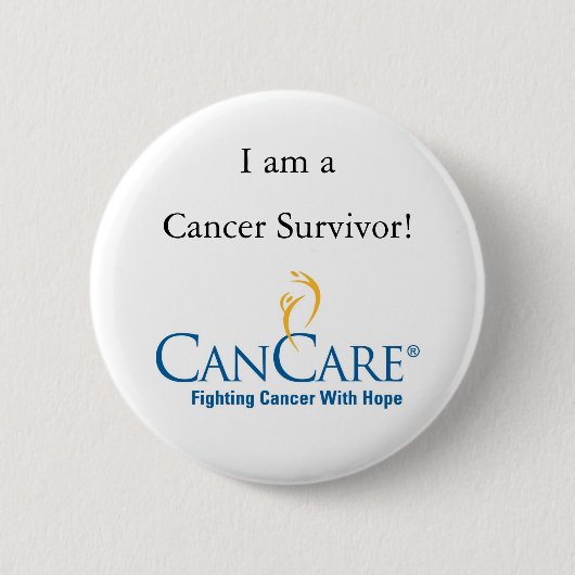 Cancer Survivor Button (Voorkant)