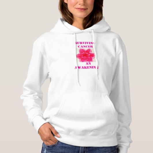 Cancer Survivor Hodie Sweatshirt (Voorkant)