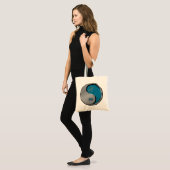 Cancer the Crab Tote Bag (Voorkant (model))