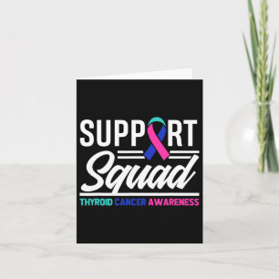 Cancer Warrior Support Squad Schildklierkanker Kaart