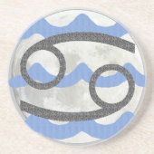 Cancer Zandsteen Onderzetter (Voorkant)