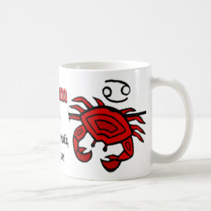 Cancer Zodiac Fête des Mères Café Mug