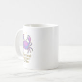 Cancer Zodiac Mug – Emotional Support Coffee mug (Devant gauche)