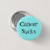 CancerSucks Ronde Button 3,2 Cm (Voorkant /achterkant)