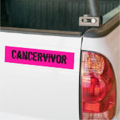 cancerviste bumpersticker (Op Truck)