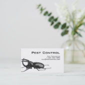 Cancrelat de carte de visite de lutte contre les (Debout devant)