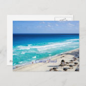 Cancun Beach Briefkaart (Voorkant / Achterkant)