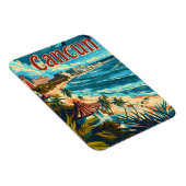 Cancun Beach Magneet (Rechterzijde)