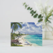 Cancun Beach, Mexico Briefkaart (Staand voorkant)