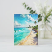 Cancun Beach, Mexico Briefkaart (Staand voorkant)