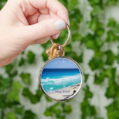 Cancun Beach, Mexico Sleutelhanger (Hand)