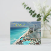 Cancun briefkaart (Staand voorkant)