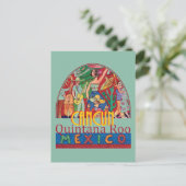 CANCUN Carte postale Mexique (Debout devant)