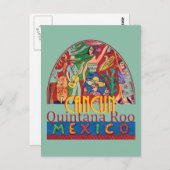 CANCUN Carte postale Mexique (Devant / Derrière)