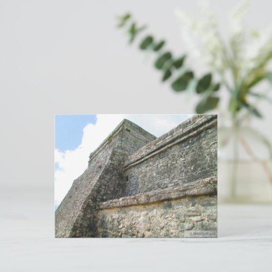 CANCUN CARTE POSTALE N° 4 (Debout devant)