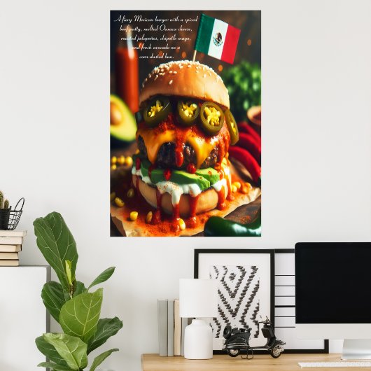 Cancun Chipotle Crave 24x36 Poster (Thuiskantoor)