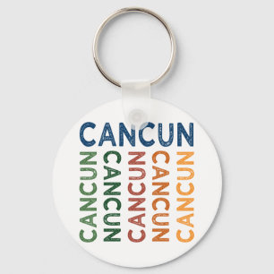 Cancun Cute Colorful Sleutelhanger
