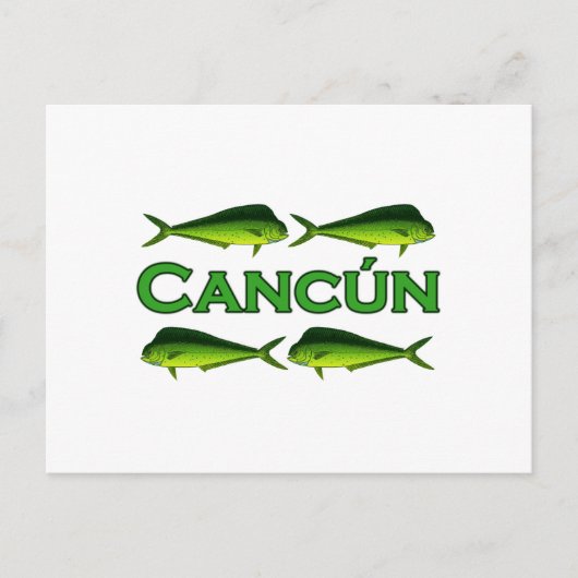 Cancun Dorado Briefkaart (Voorkant)