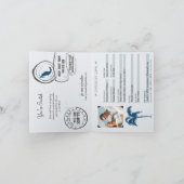 Cancun Faire-part de mariage de passeport du Mexiq (Intérieur)