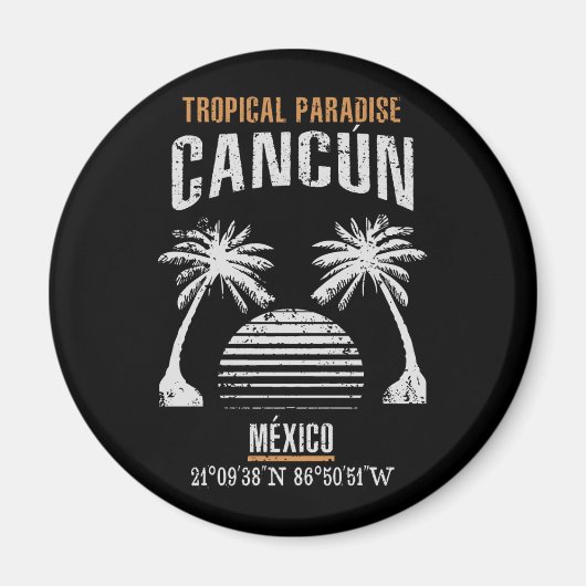 Cancún Magneet (Voorkant)