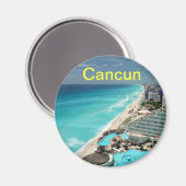Cancun magneten (Voorkant / Achterkant)