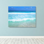 CANCUN, MEXICO #1 CANVAS AFDRUK (Insitu (Houten vloer))