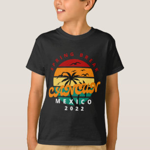 Cancun Mexico 2022 Spring Break Familie Matching V T-shirt