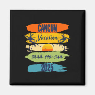 Cancun Mexico 2025 Zomer Vakantie Matching Familie Magneet