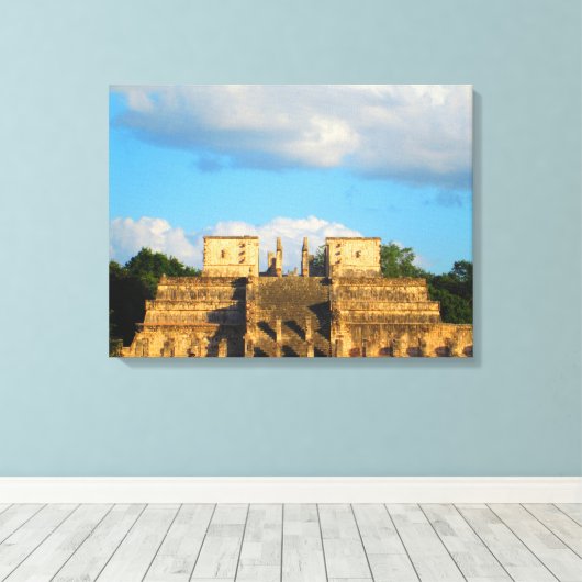 CANCUN, MEXICO #7 CANVAS AFDRUK (Insitu (Houten vloer))