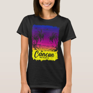 Cancun Mexico Beach Spring Break Vakantie Surfen T-shirt