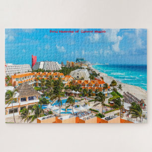 Cancun Mexico. Jigzaag Puzzle Legpuzzel