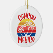 Cancun, Mexico Keramisch Ornament (Rechts)