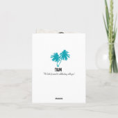 Cancun Mexico Passport Bewaar de datum Aankondiging (Achterkant)