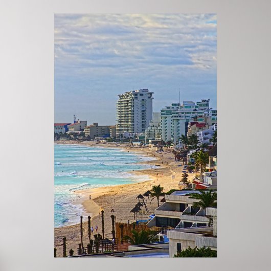 Cancun Mexico Poster (Voorkant)