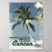  Cancun Mexico - reisavontuur Poster (Voorkant)