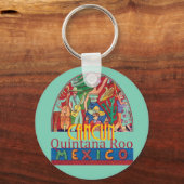 CANCUN Mexico-Sleutelhanger Sleutelhanger (Voorkant)