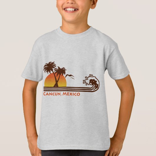 Cancun Mexico T-shirt (Voorkant)