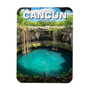 Cancun Mexico Travel Center Magneet